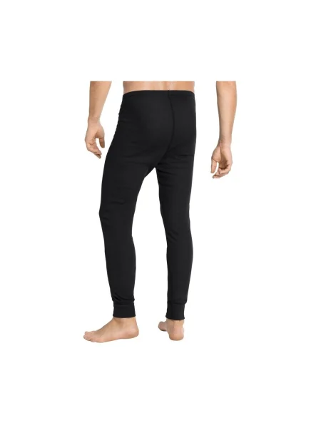 Pánske termoaktívne nohavice ODLO Active Warm Bl Bottom Long black čierna