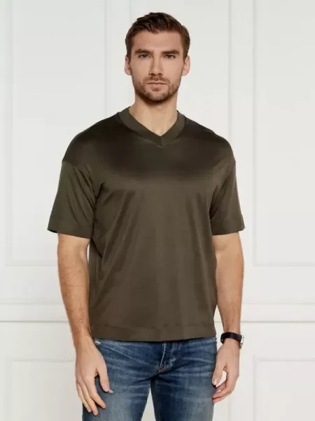 Emporio Armani Tricou kaki