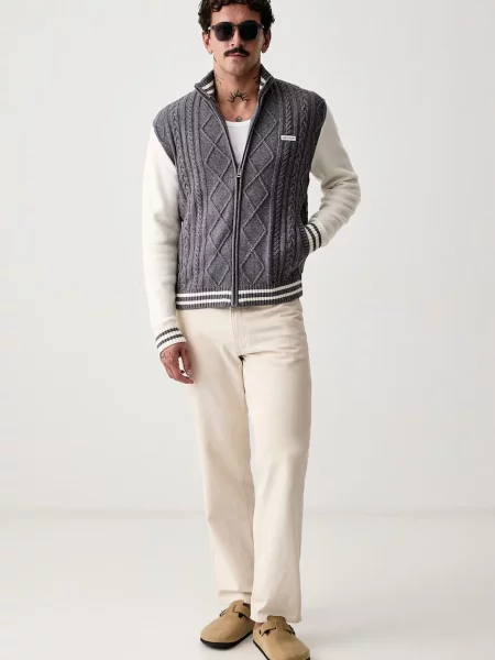 Cardigan Guess de lână gri