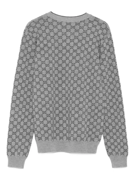 Sweter dziecięcy Gucci szary