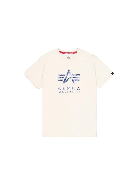 ALPHA INDUSTRIES Tricou albastru marin / bleumarin / albastru deschis alb