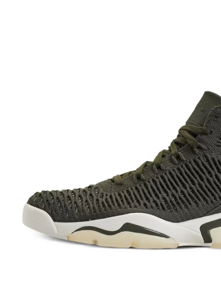 Ochelari de soare Nike cu șireturi din dantelă cu autograf verde