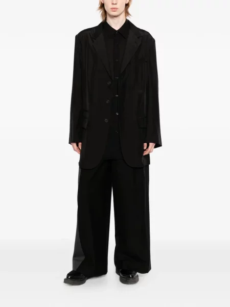 Geacă Yohji Yamamoto cu rever negru