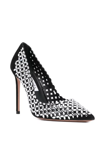Pantofi cu toc Aquazzura negru