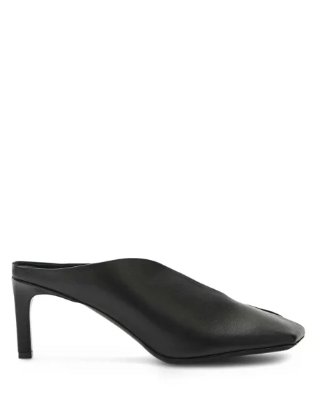 Papuci tip mules Jil Sander din piele