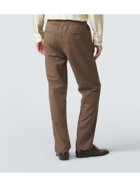Pantaloni Sunspel de in maro