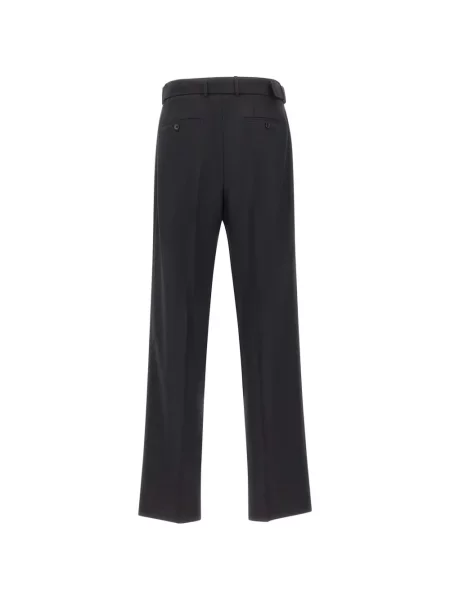 Cu centură pantaloni Tagliatore negru
