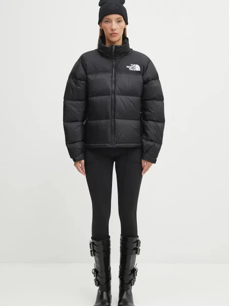 Пуховик The North Face ретро черный