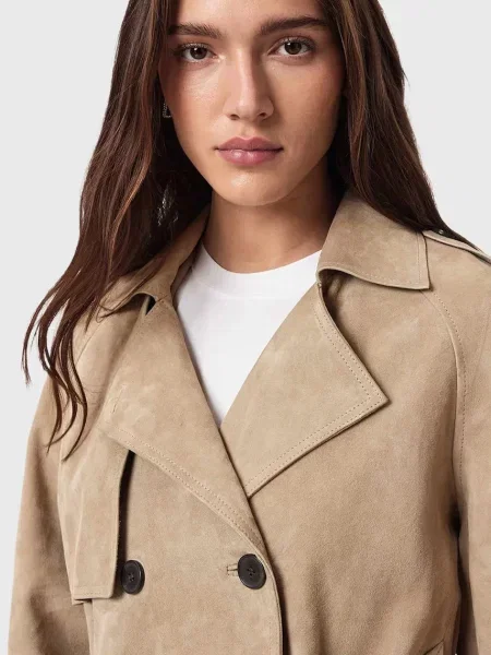 Замшева куртка AllSaints REED