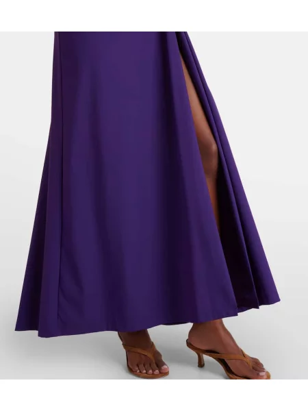 Rochie maxi Christopher Esber de costum violet