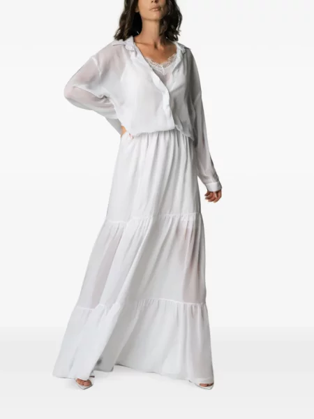 Rochie Miau By Clara Rotescu din dantelă alb