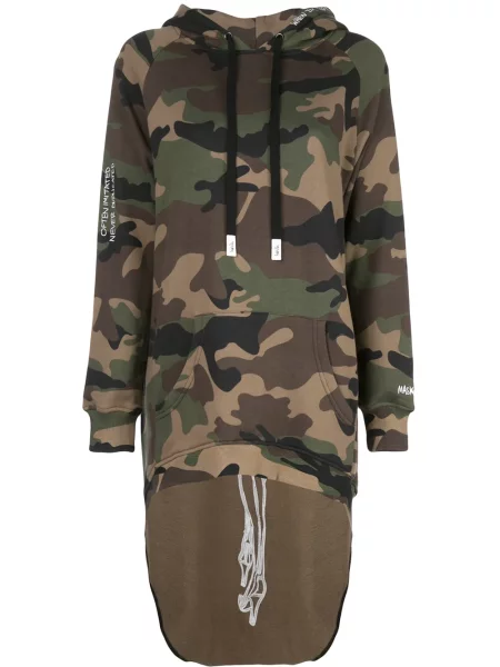 Bluza z kapturem Haculla zielona