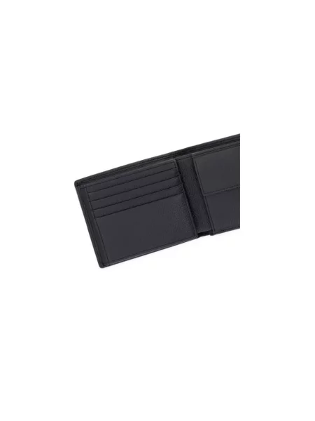 HUGO portfel skórzany HUKE_Trifold czarny