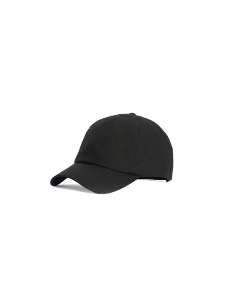 Czapka z daszkiem Barbour czarna