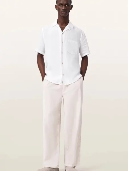 Льняная рубашка Allsaints