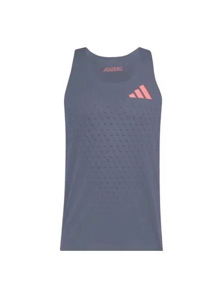 ADIDAS PERFORMANCE Funkční tričko Adizero Pro čedičová / korálová šedá