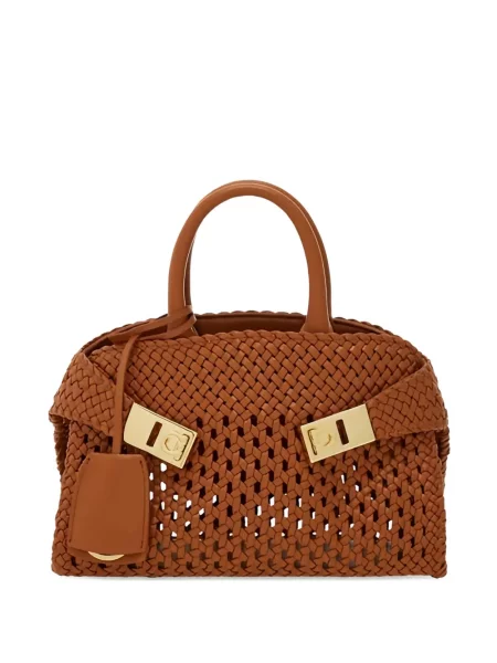 Geantă Ferragamo maro