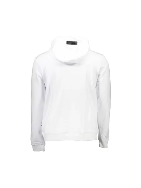 Dzianinowa bluza sportowa Plein Sport biała