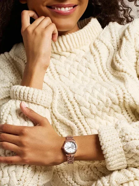 Часы Fossil золотые