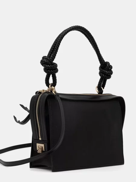 Rucsac Steve Madden din piele negru