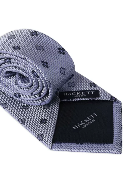 Cravată Hackett London cu model floral albastru