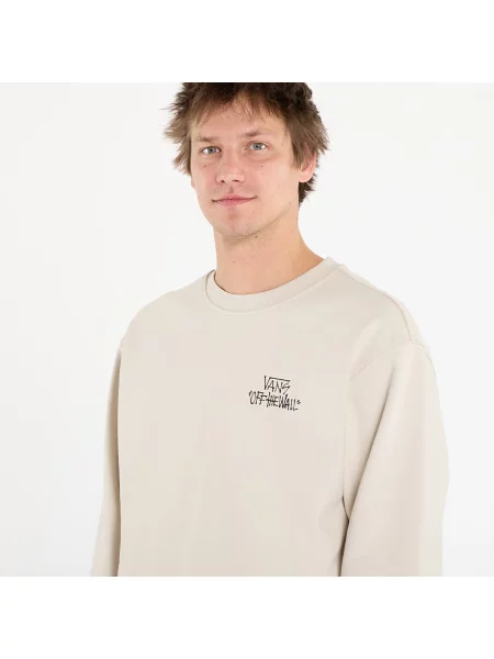 Φούτερ Vans Stomper Loose Fit Crew Taupe Mist L