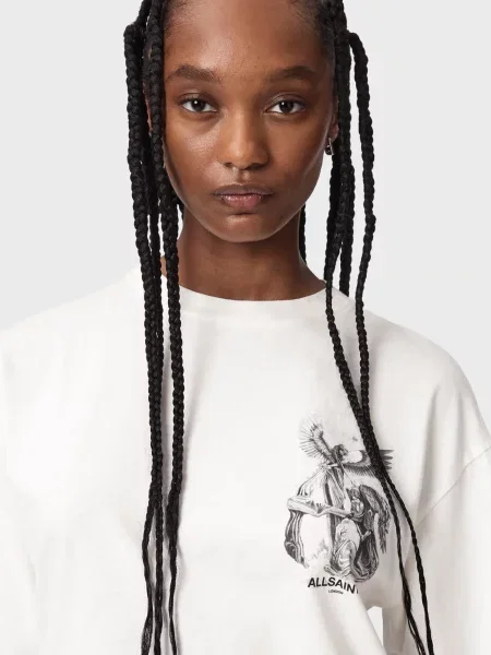 Футболка Allsaints біла