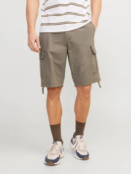 Jack&Jones Medžiaginiai šortai Jpstcole ruda