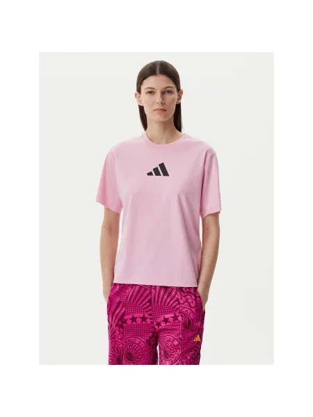 Adidas Póló Z.N.E. Regular Fit rózsaszín