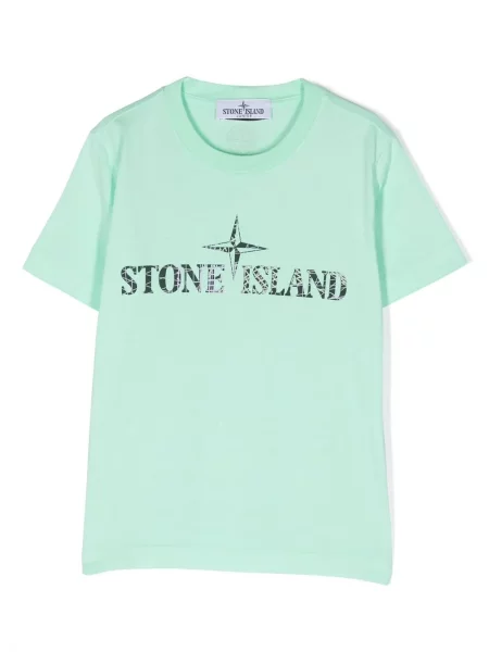 Koszulka dziecięca Stone Island zielona