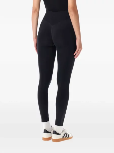 Leggings Adidas cu imagine negru