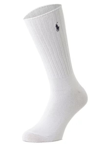 Skarpety długie Polo Ralph Lauren białe