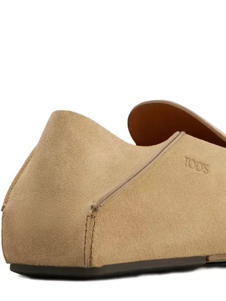 Papuci de casă Tod's din piele de căprioară