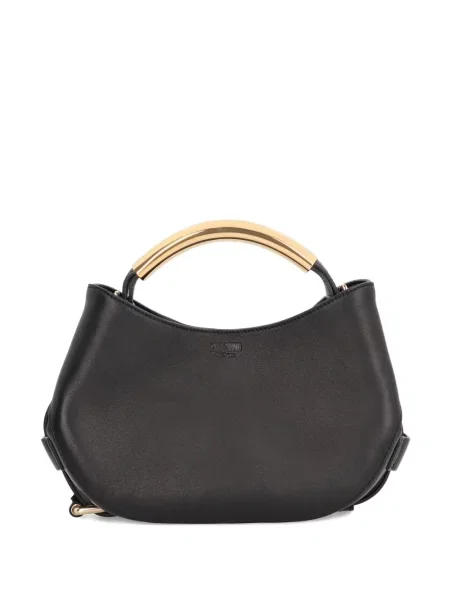 Geanta de piele Moschino din piele negru