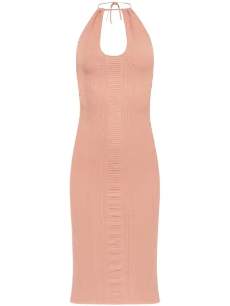 Rochie midi Dsquared2 până la genunchi de costum roz