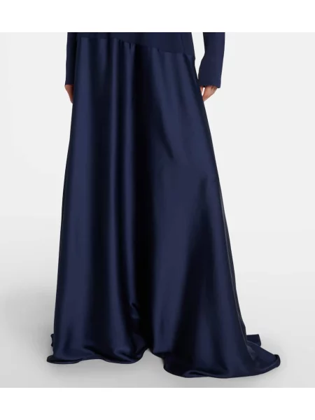 Rochie Simkhai din satin albastru
