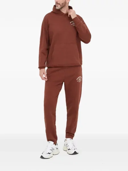 Hoodie Fila με κέντημα καφέ