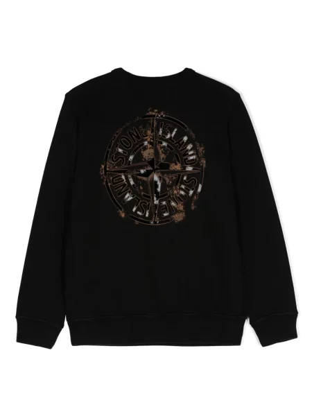 Bluza dziecięca Stone Island czarna