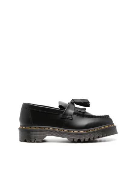 Sneakersy Dr. Martens skórzane sznurowane czarne