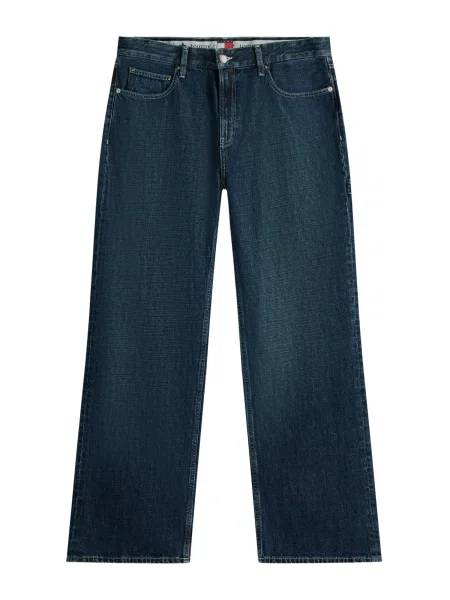 Tommy Jeans jeans high waist albastru