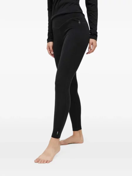 Leggings Smartwool cu imagine negru