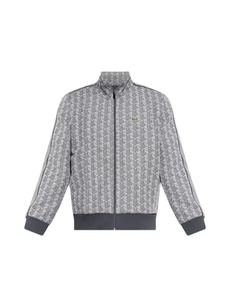 Bluza rozpinana Lacoste szara