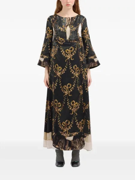 Rochie maxi Pierre-louis Mascia negru