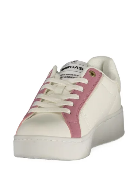 Sneakerși Gast cu imagine alb