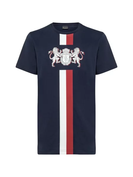 Scurt tricou Billionaire albastru