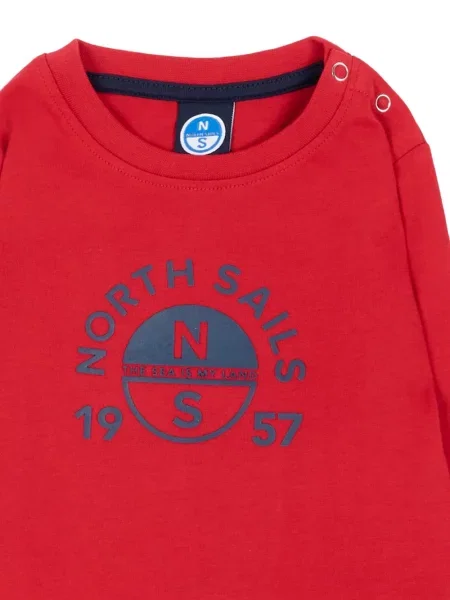 Koszulka dziecięca North Sails czerwona