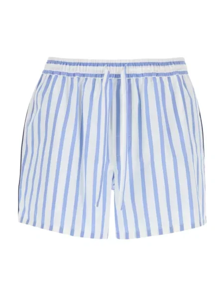 Haftowane bermudy Dolce And Gabbana popelinowe