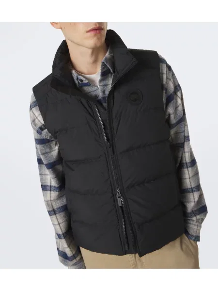 Vestă din puf Canada Goose negru
