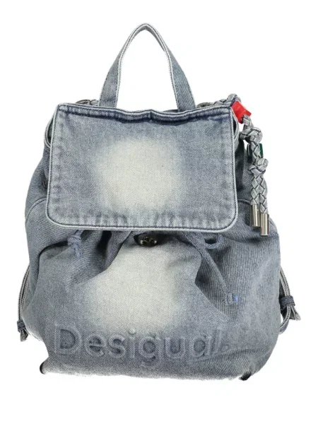 Rucsac Desigual cu autograf elegant albastru