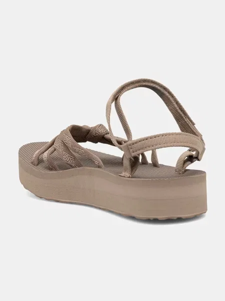 Teva sandały Midform Kena Slim brązowe